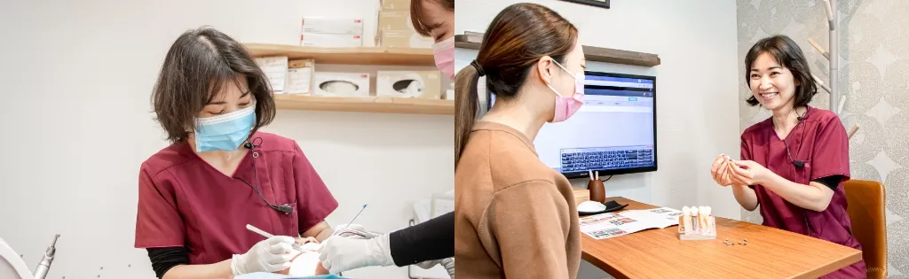 院長が責任をもって全ての治療に対応します