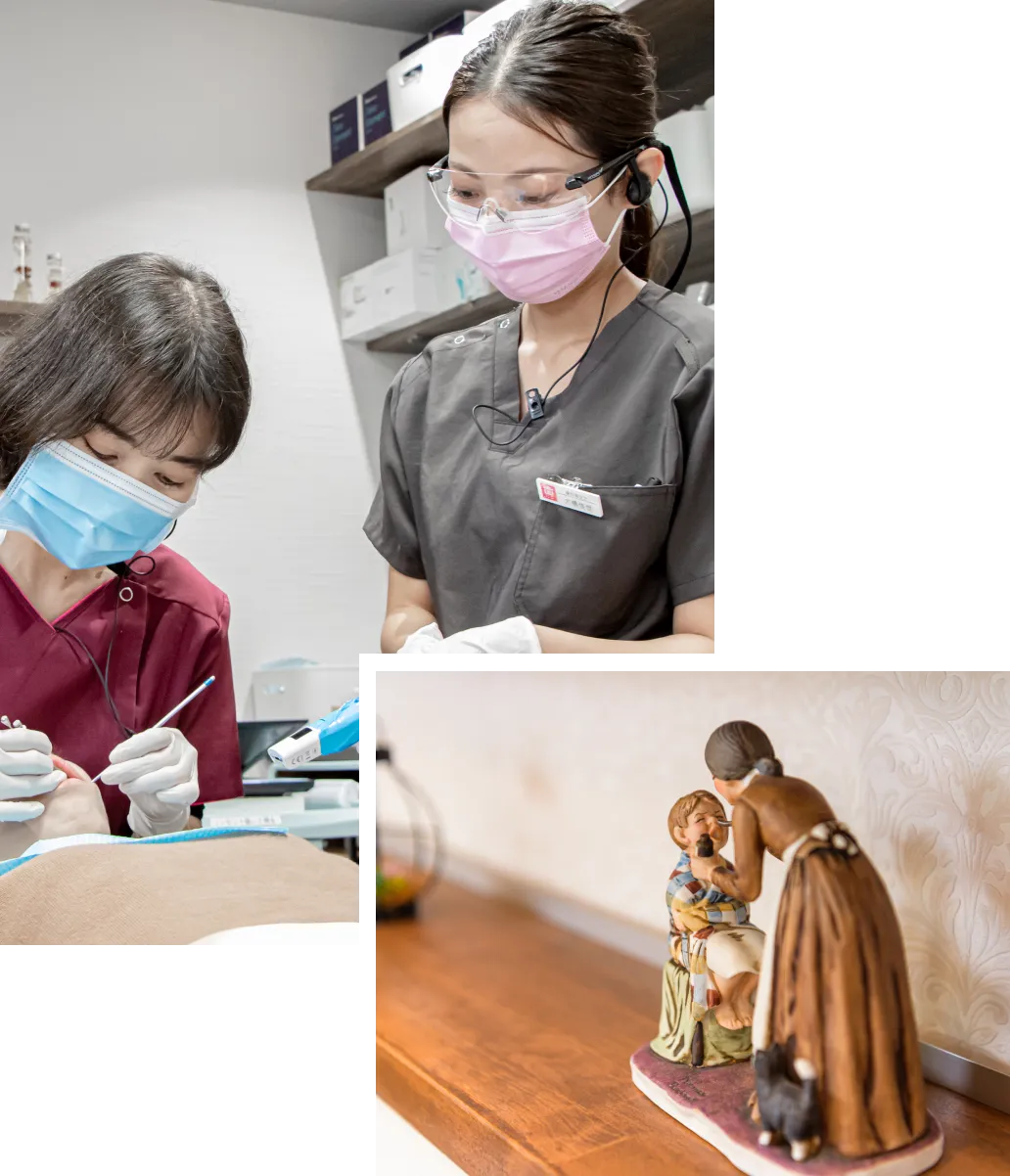 定期検診を丁寧に行なっています